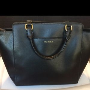 Vera Bradley Morgan Satchel in Black